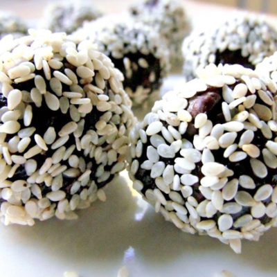 sesame truffle