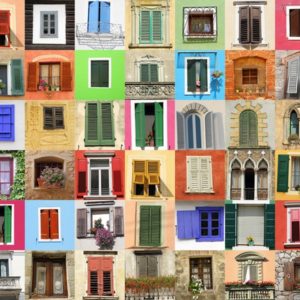 Colorful windows