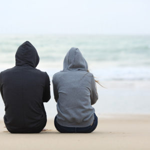 Couple on the beach