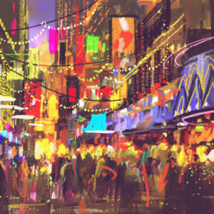 colorful city