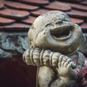 laughing Buddha statue