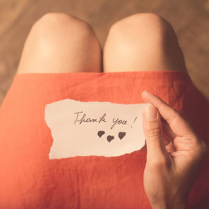 thank you note