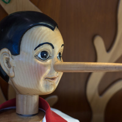 wooden Pinocchio puppet