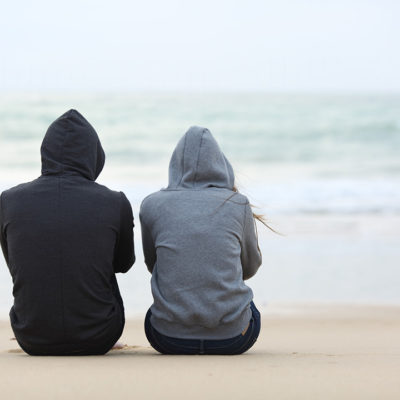 Couple on the beach