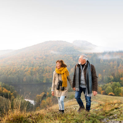 couple walking