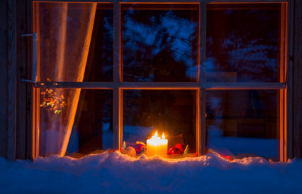 Candles In Window