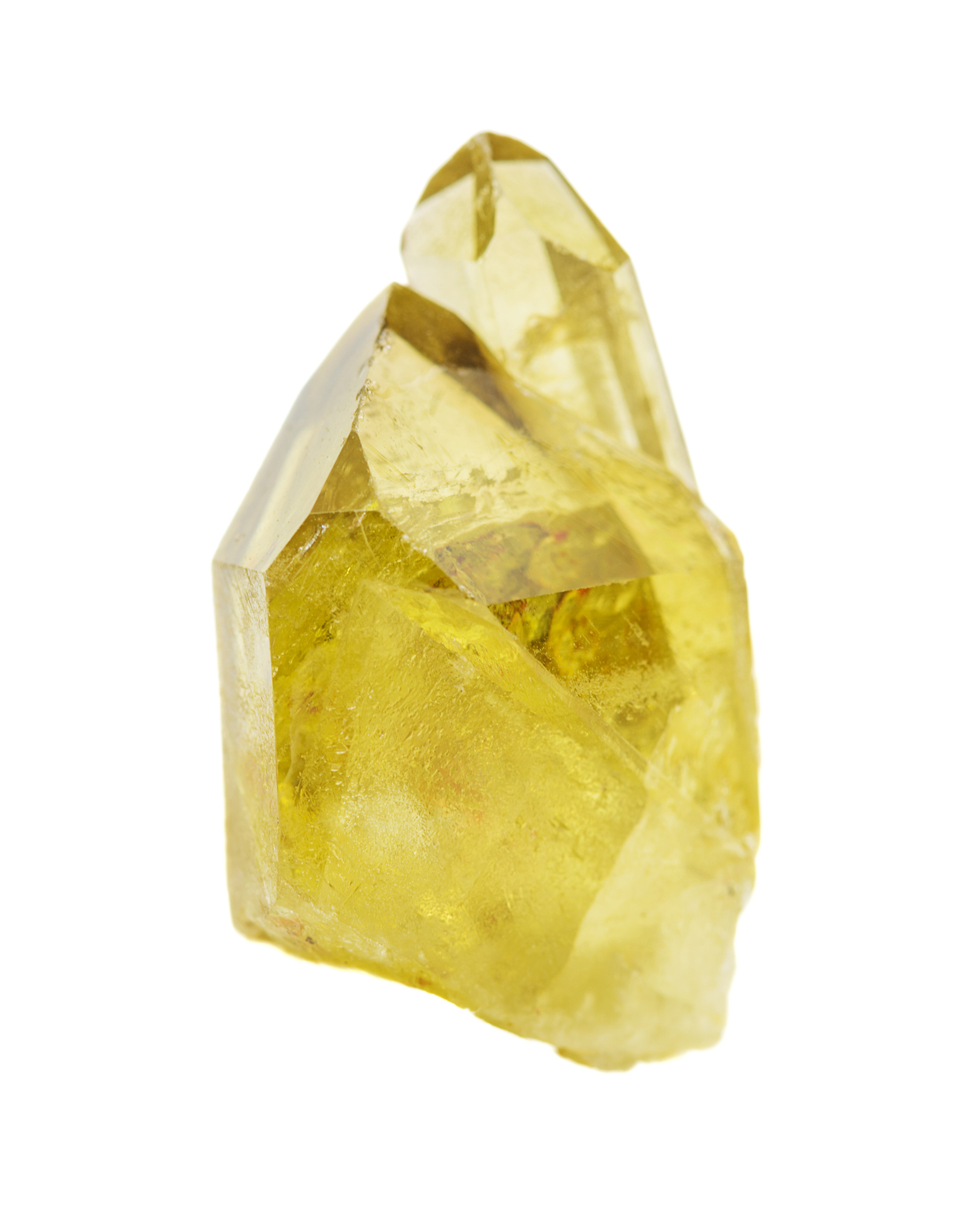 Citrine crystal for gut health