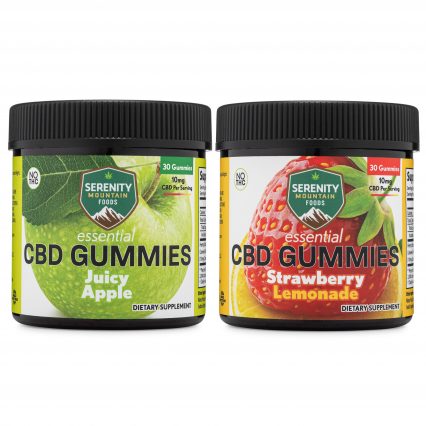 CBD gummy containers
