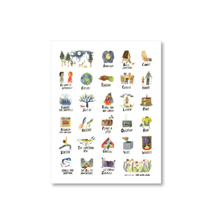 ABCs of Life Art Print