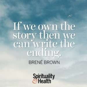 <p>If we own the story then we can write the ending.</p>