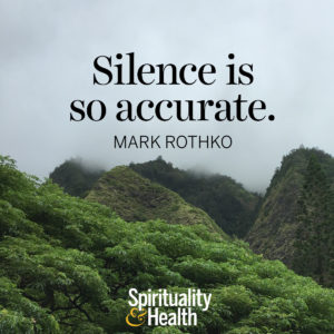 <p>Silence is so accurate. - Mark Rothko</p>