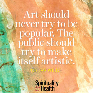<p>Art should never try to be popular. The public should try to make itself artistic.</p>