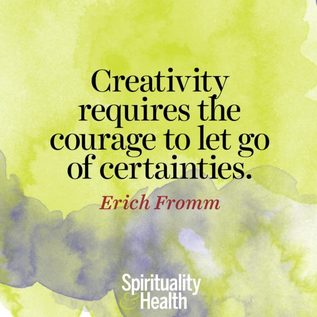 Erich Fromm on embracing the flow.