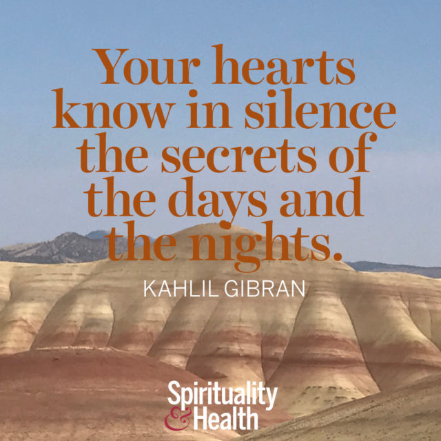 Kahlil Gibran on inner knowing