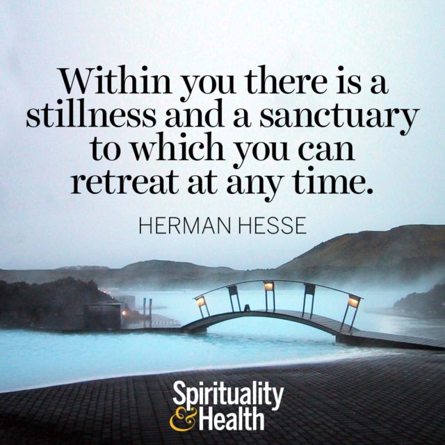 Herman Hesse on inner strength.