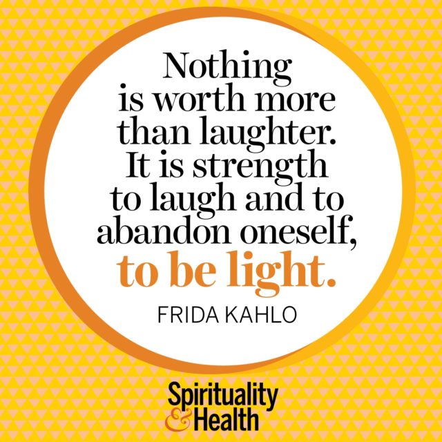 Frida Kahlo on lightness