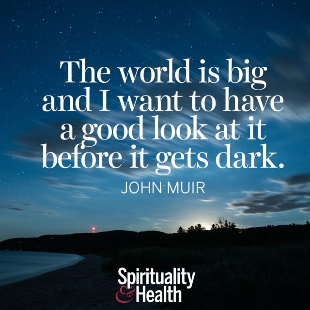 John Muir on exploration