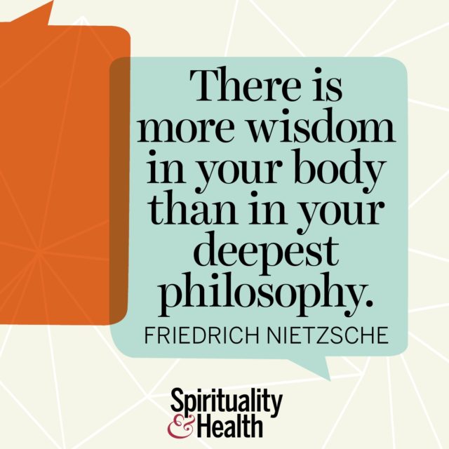 Friedrich Nietzsche on the body's wisdom