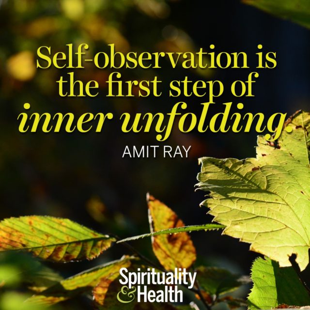 Amit Ray on revealing the self.