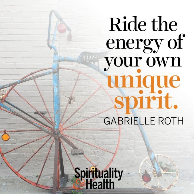 Gabrielle Roth on the unique energy within