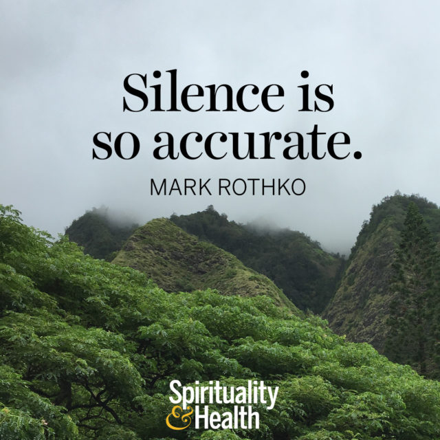 Mark Rothko on Silence