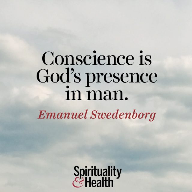 Emanuel Swedenborg on conscience.