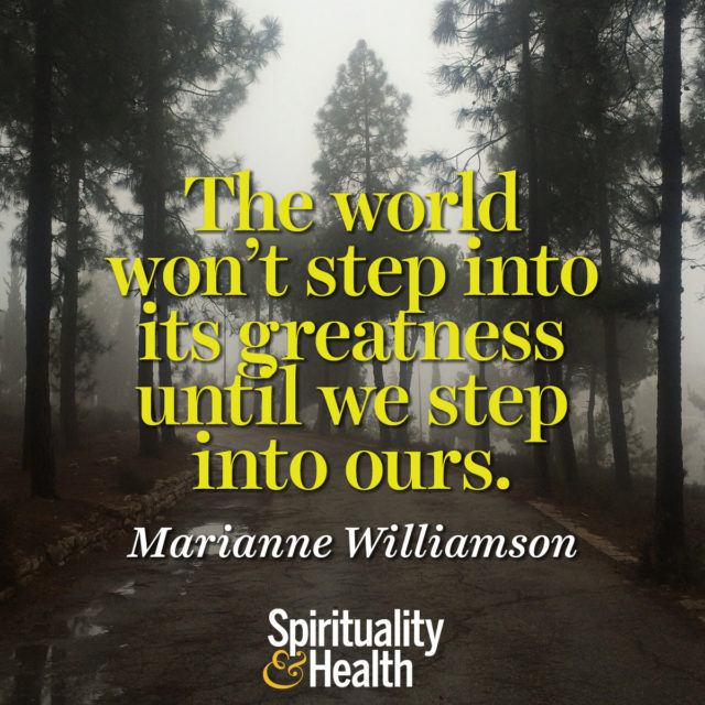 Marianne Williamson on Greatness