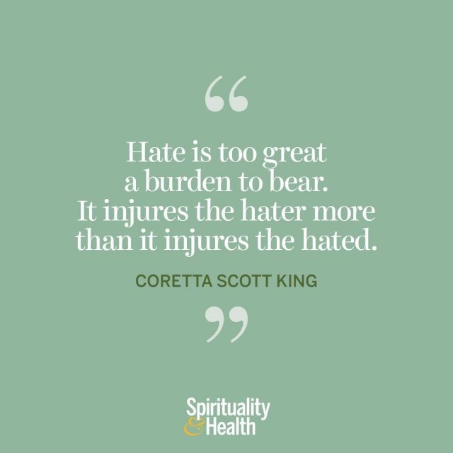 Coretta Scott King on hate.