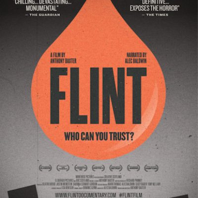 Poster for Flint: Who Can You Trust? by director Anthony Baxter