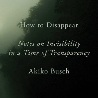 How to Disappear book cover