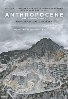 A poster for the movie Anthropocene