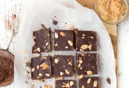 The Friendly Vegan Cookbook Chocolate Peaut Butter Fudge