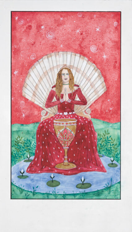 The Radiant Tarot Queen Of Cups Credit Alexandra Eldridge Copy