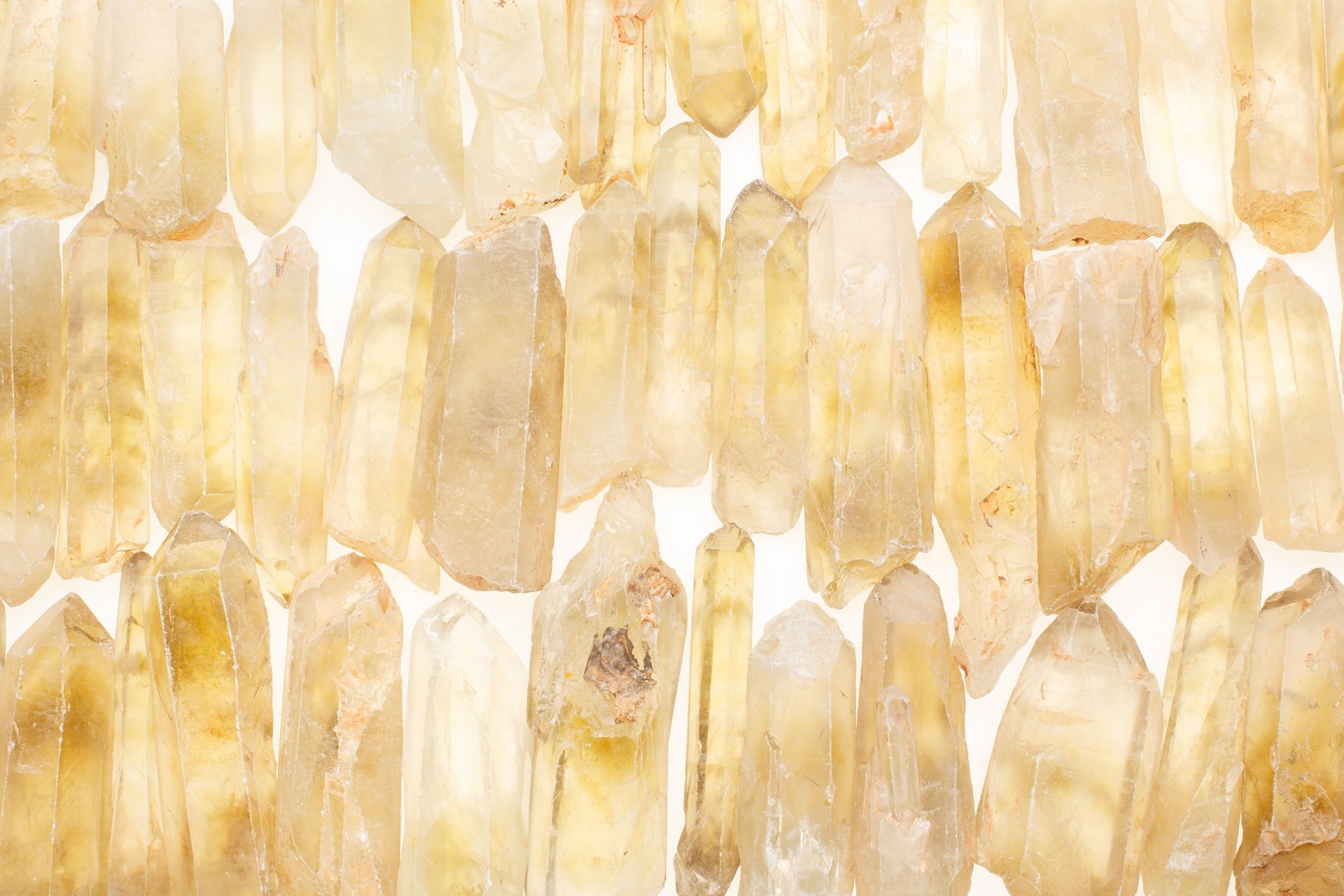 Citrine crystals