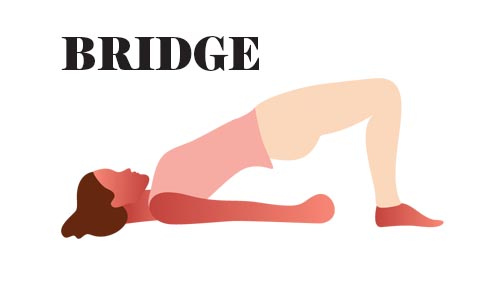 Bridge Yoga for Tight Shoulders