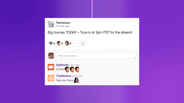 Twitch oznamuje novou funkci Pulse, dost připomíná Facebook