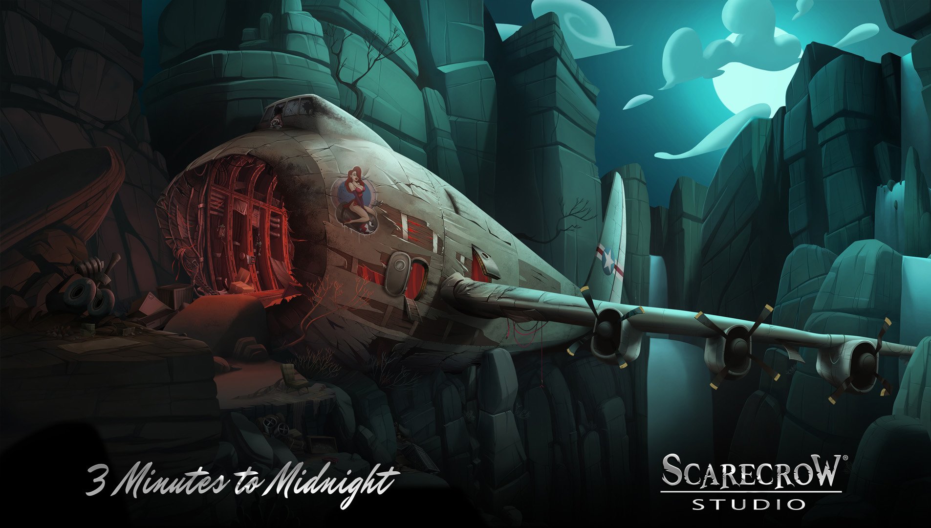 Indie Scarecrow Studio představuje point-and-click adventuru 3 Minutes to Midnight