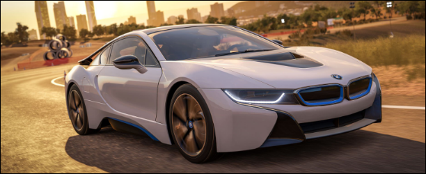 Krásné BMW i8 se blíží do Forza Horizon 3