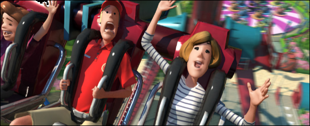 V připravované hře Planet Coaster budete stavět zábavní parky