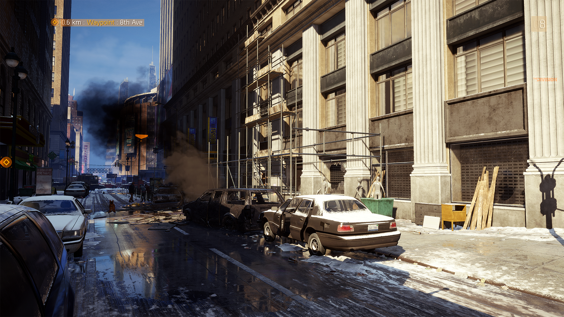 VIDEO: The Division se SweetFX módem vypadá stejně, jako před pár lety na E3 2013