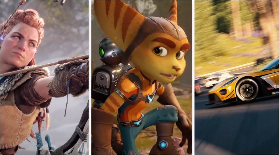 Horizon: Forbidden West, Ratchet & Clank: Rift Apart a Gran Turismo 7 už v polovině roku 2021