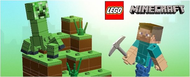 Společnost LEGO vydá společně s Microsoftem speciální edici LEGO: Minecraft