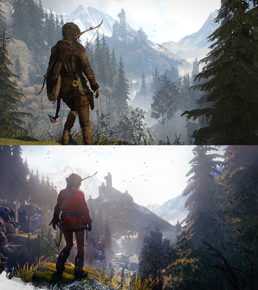 Rise of the Tomb Raider: X360 vs. XONE