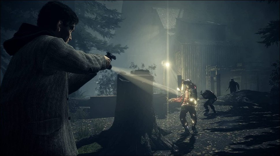 Další porovnání Alan Wake Remaster s originálem