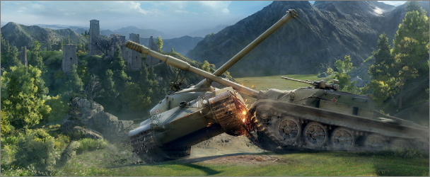 World of Tanks právě vychází na Xbox One X ve 4K