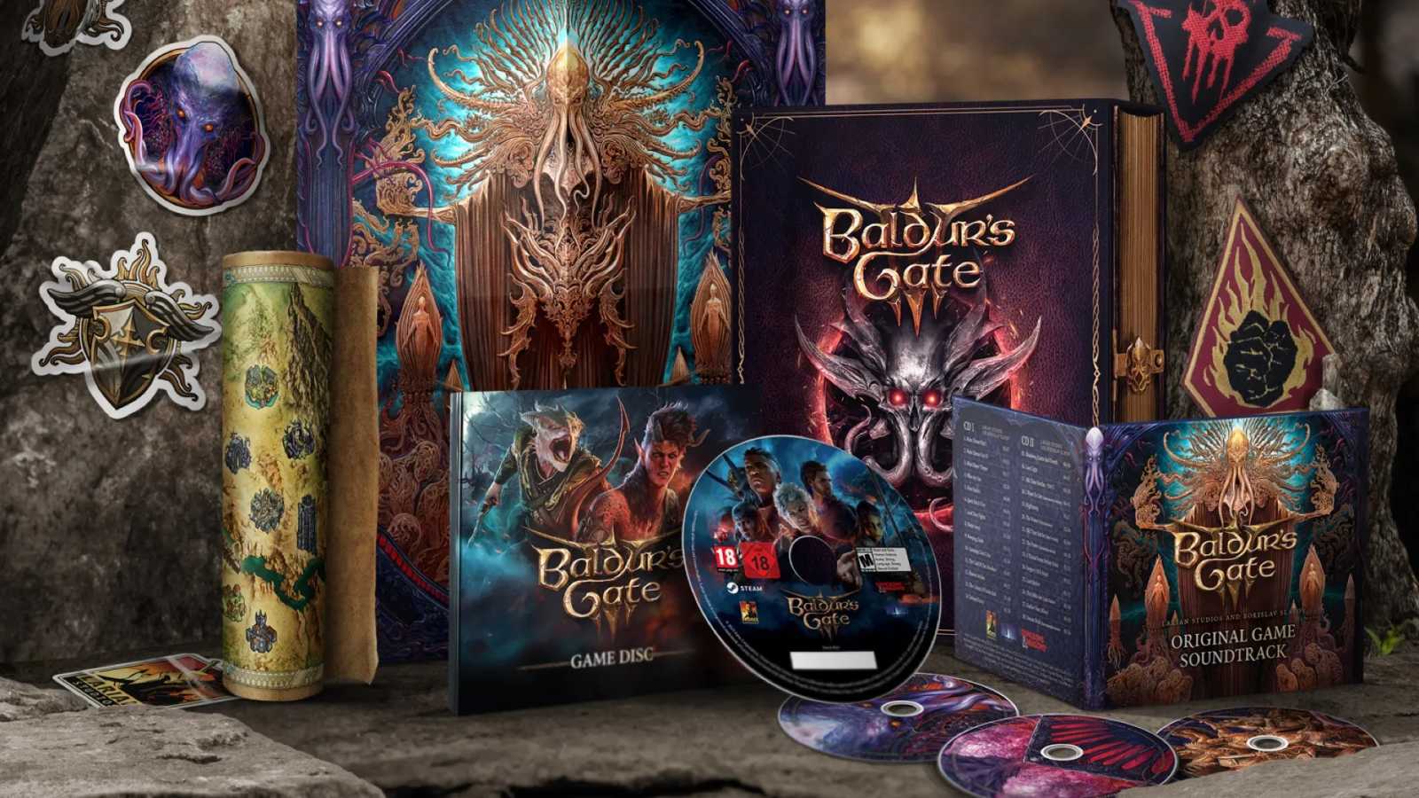 Baldur's Gate 3 dostane na začátku příštího roku luxusní fyzickou Deluxe edici