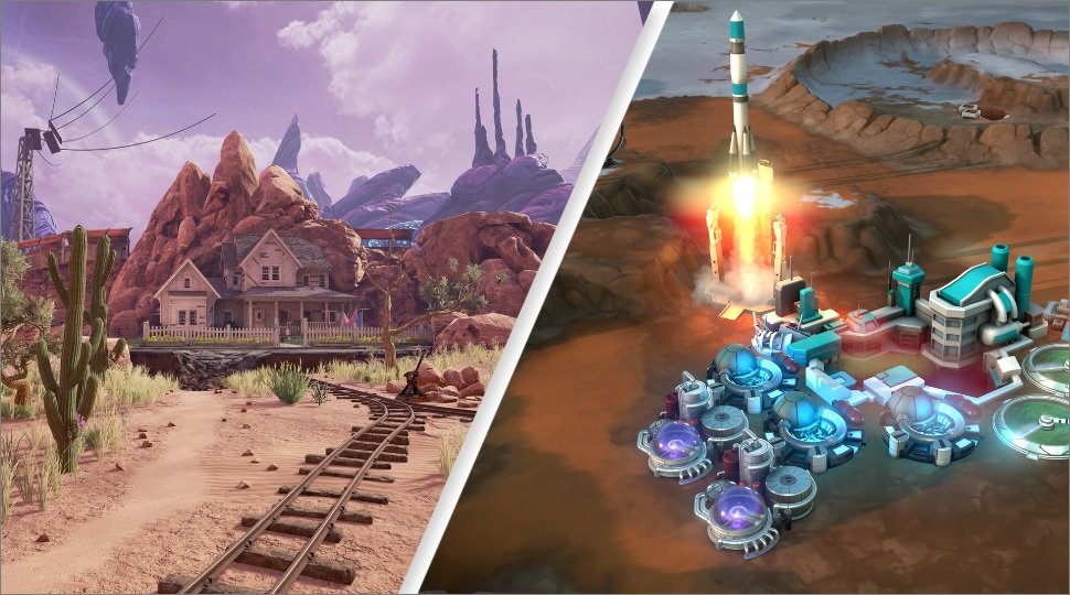 Aktivujte si dvojici her Obduction a Offworld Trading Company