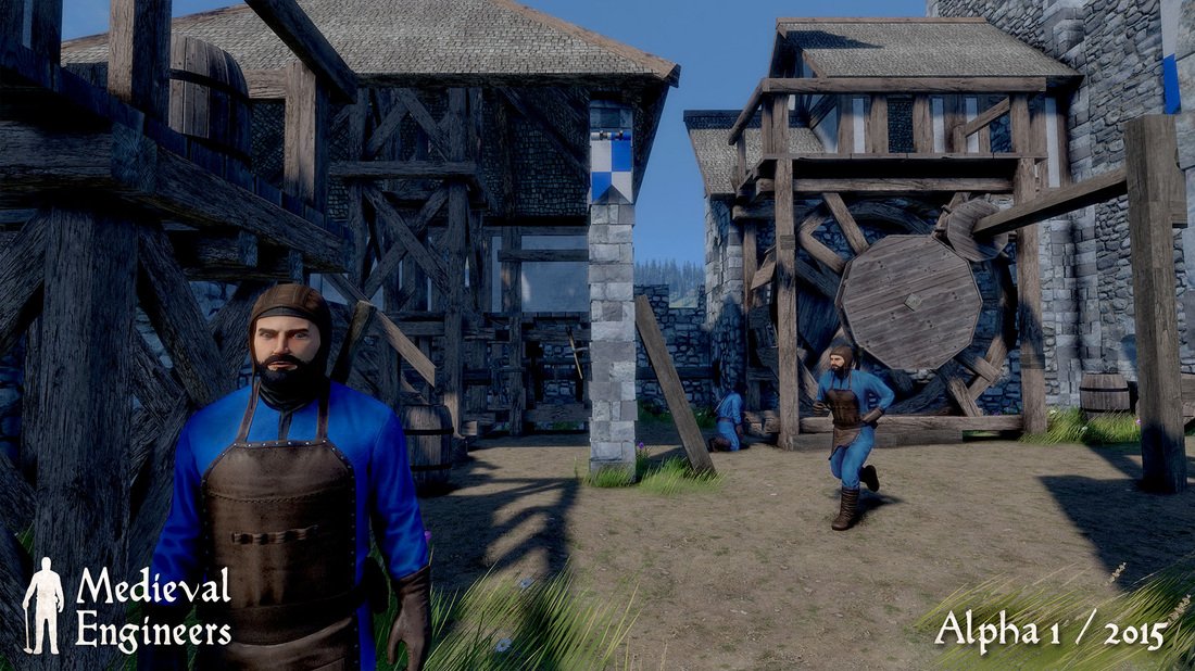 Čeští vývojáři oznámili hru ze středověku Medieval Engineers