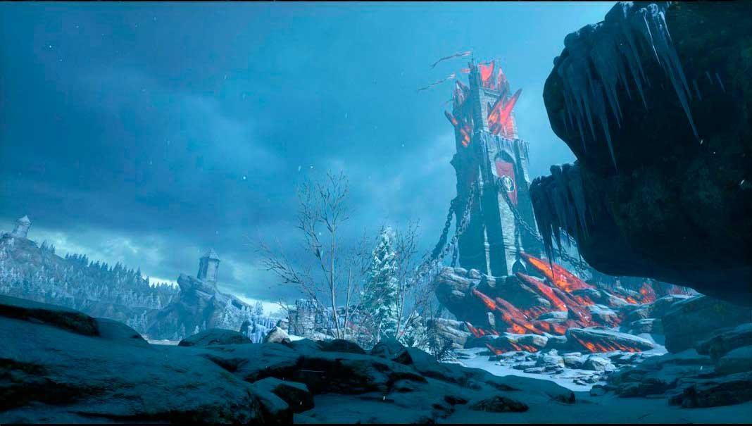 Nové screeny z Dragon Age: Inquisition ukazují promrzlou část světa