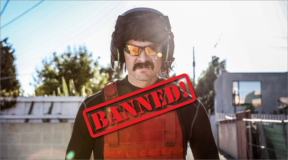 Populární streamer Dr.Disrespect byl trvale zabanován na Twitchi